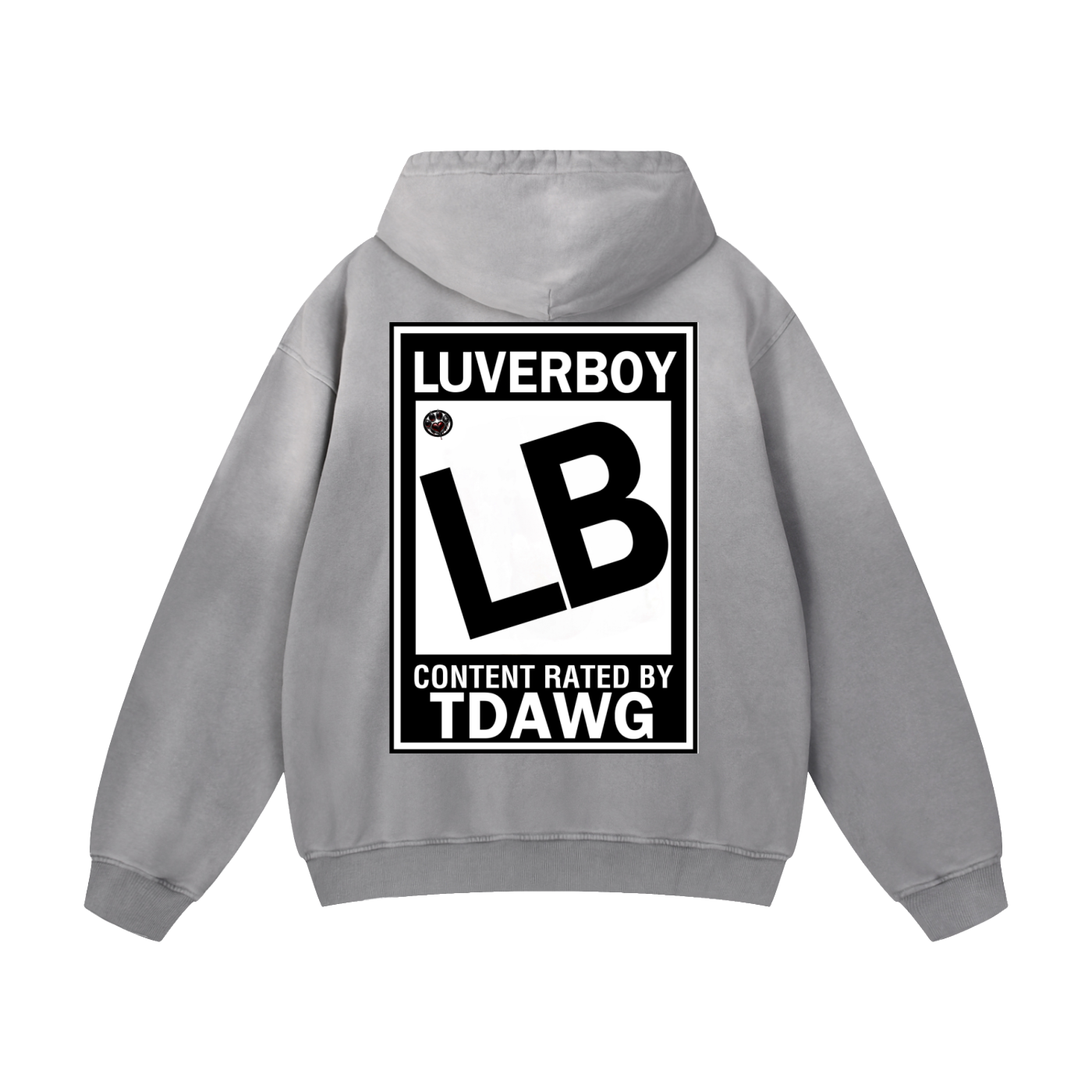 LuverBoy Heavyweight Sunfade Oversized Hoodie