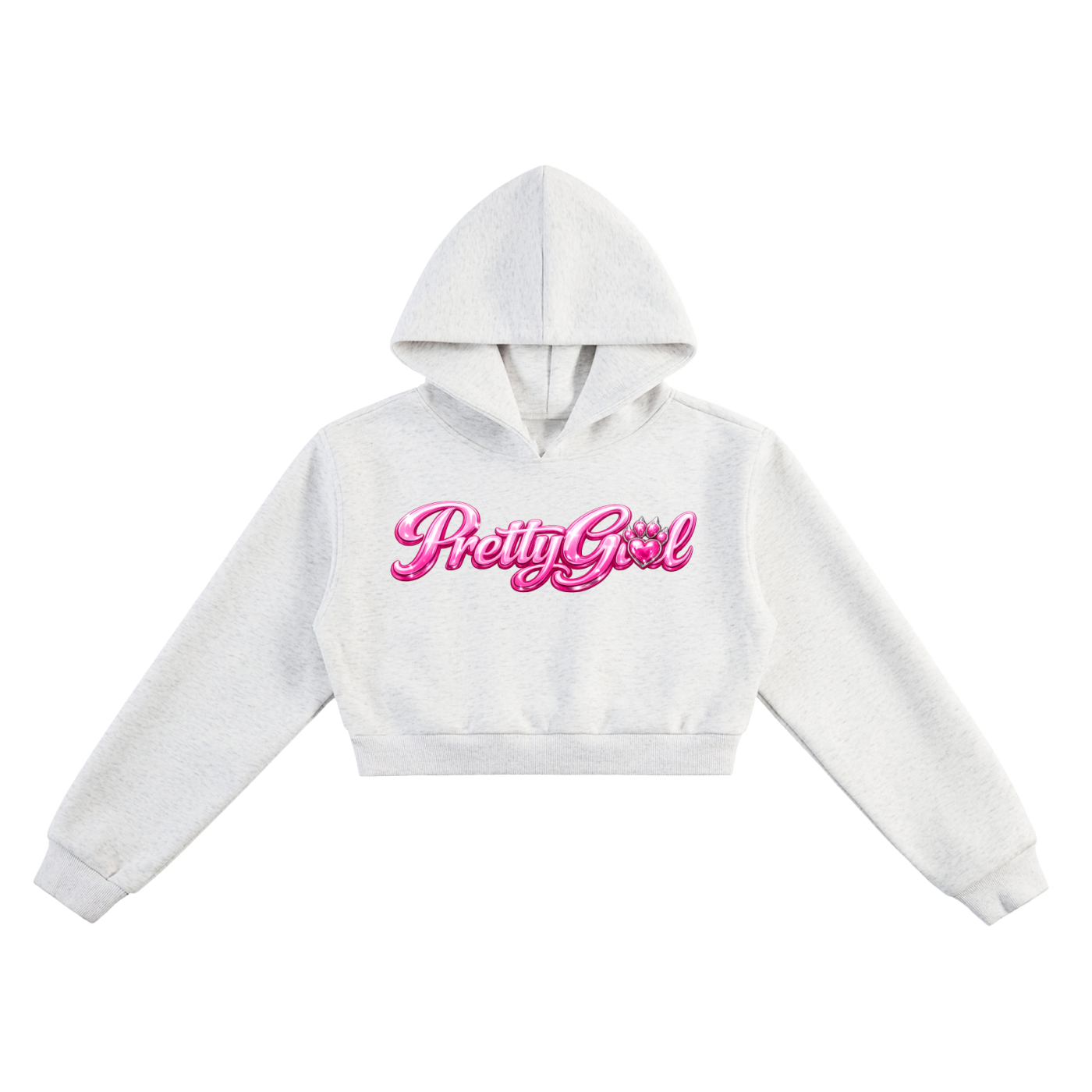 PrettyGirl Cropped Hoodie