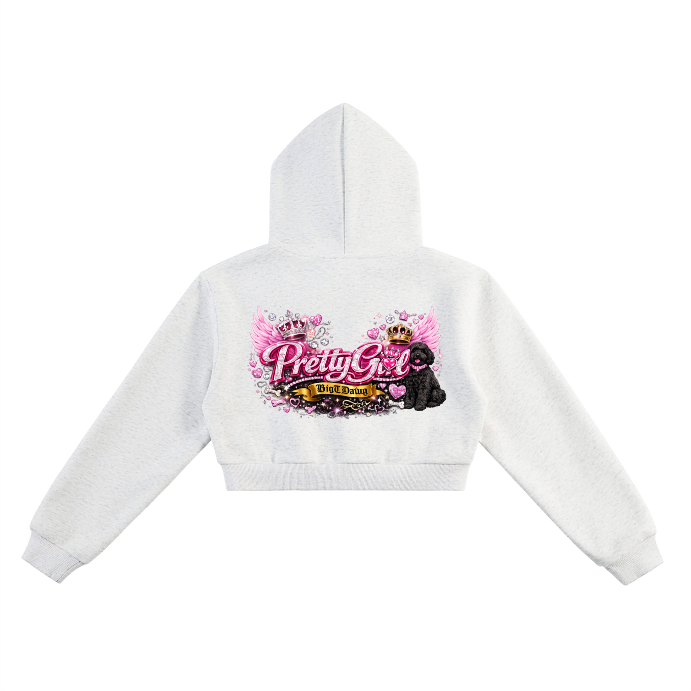 PrettyGirl Cropped Hoodie