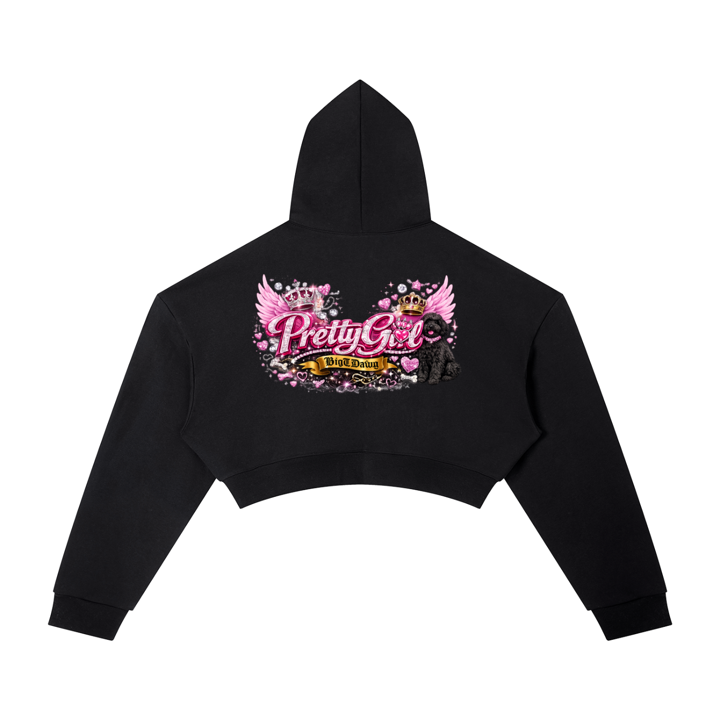 PrettyGirl Cropped Hoodie