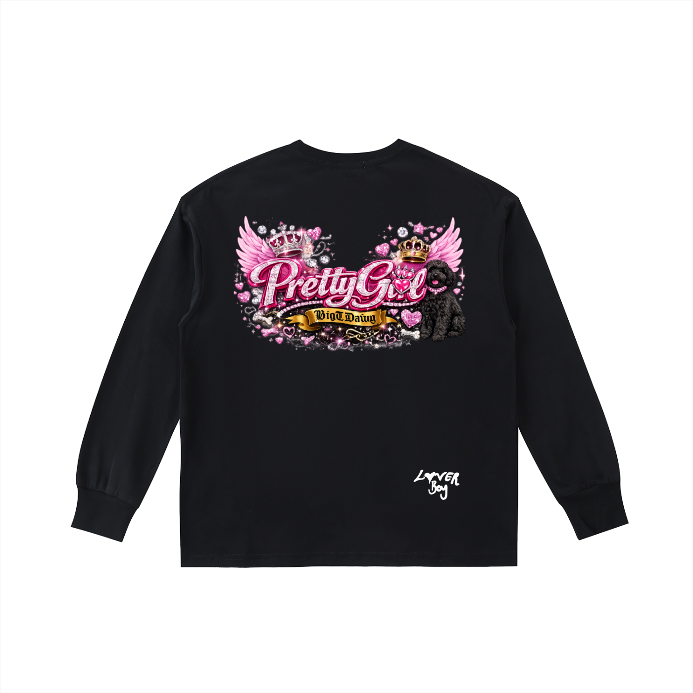 Kids' Quick-Dry Cotton Long-Sleeve Tee
