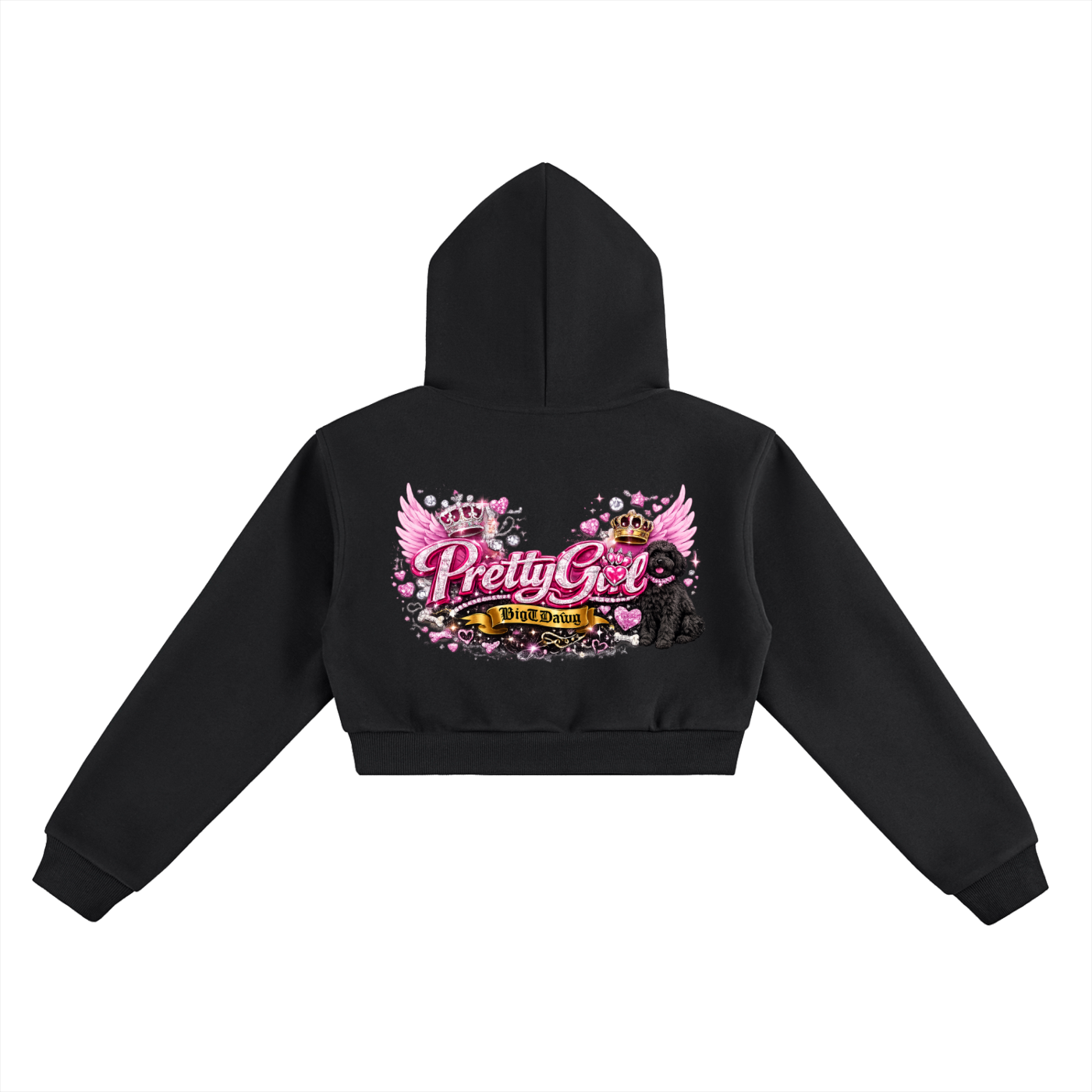PrettyGirl Cropped Hoodie