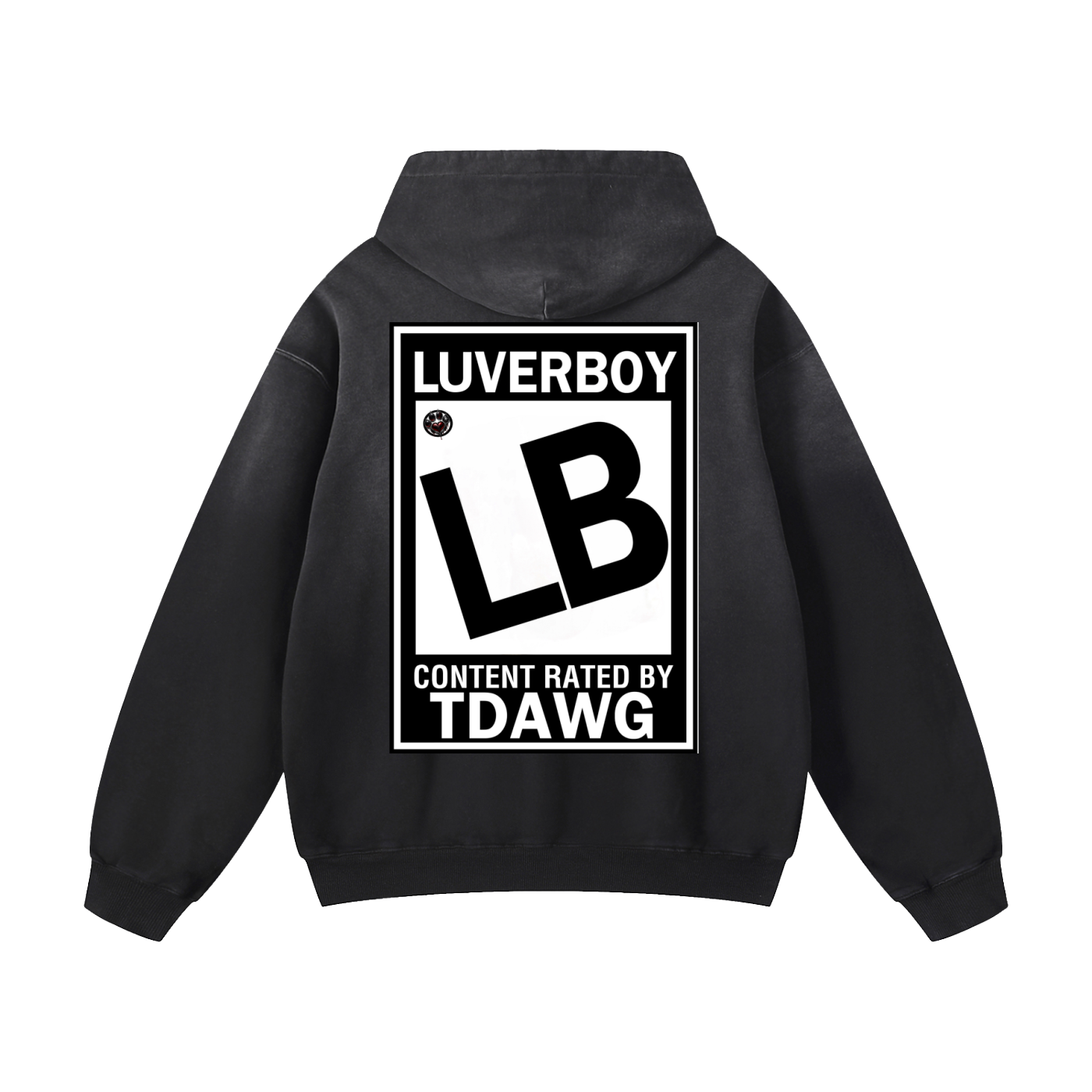 LuverBoy Heavyweight Sunfade Oversized Hoodie