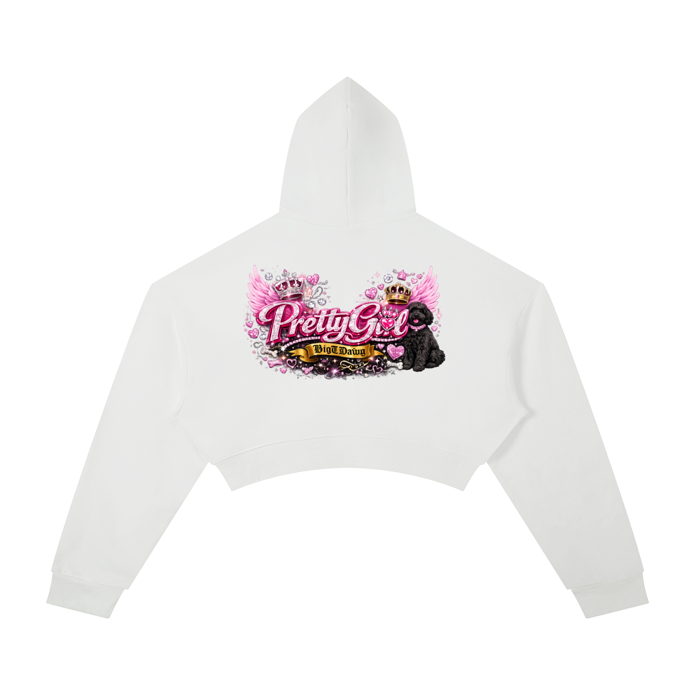 PrettyGirl Cropped Hoodie