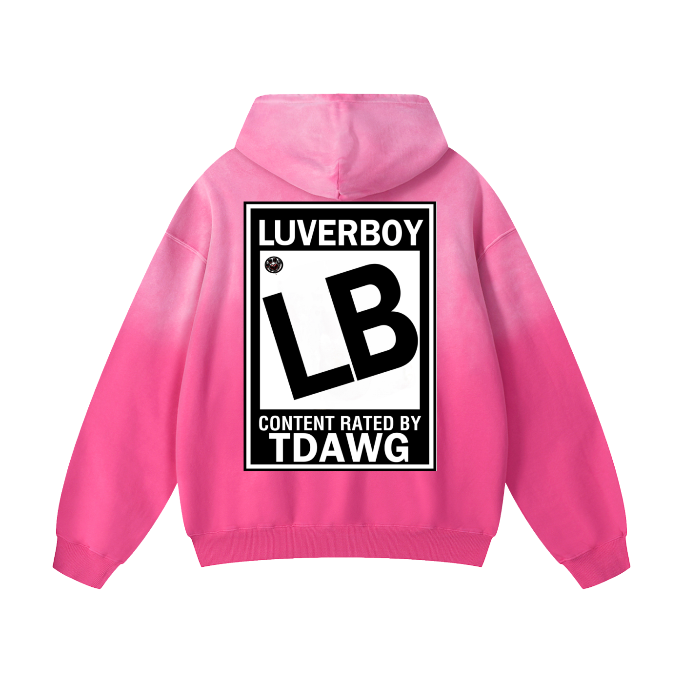 LuverBoy Heavyweight Sunfade Oversized Hoodie